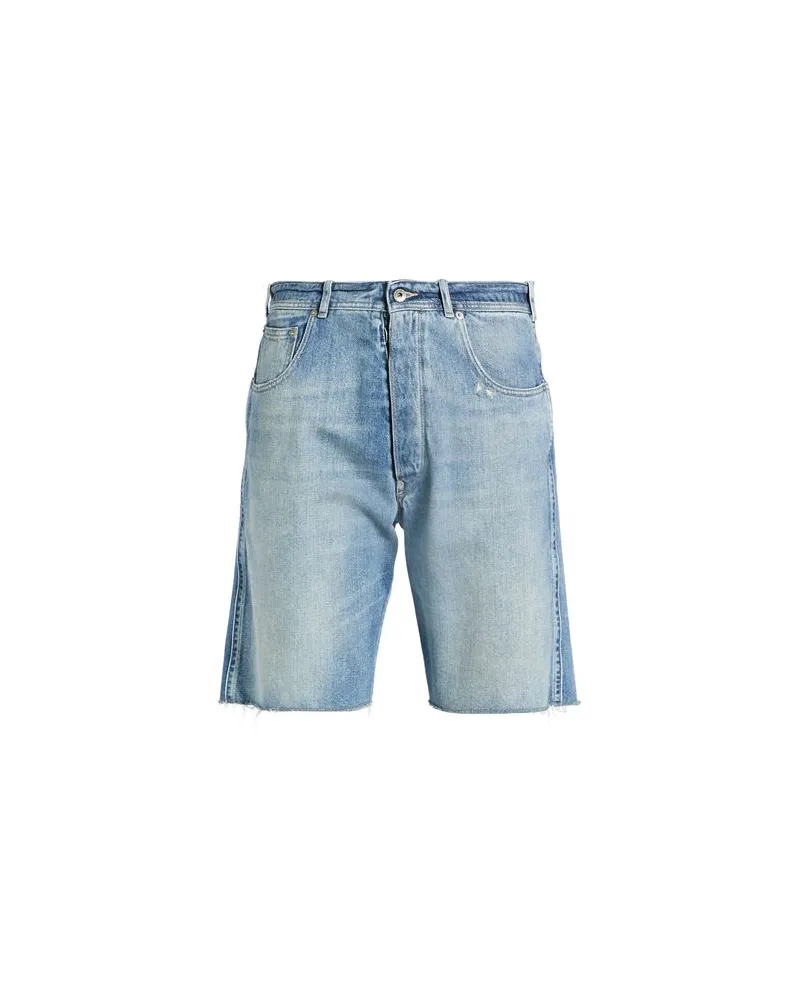 Maison Margiela HOSEN & RÖCKE - Jeansshortsauf YOOX.COM Blau