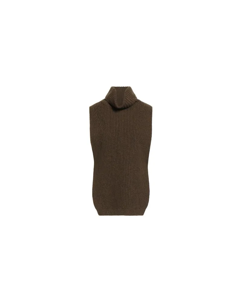 Y'S YOHJI YAMAMOTO STRICKWAREN - Rollkragenpulloverauf YOOX.COM Militärgrün