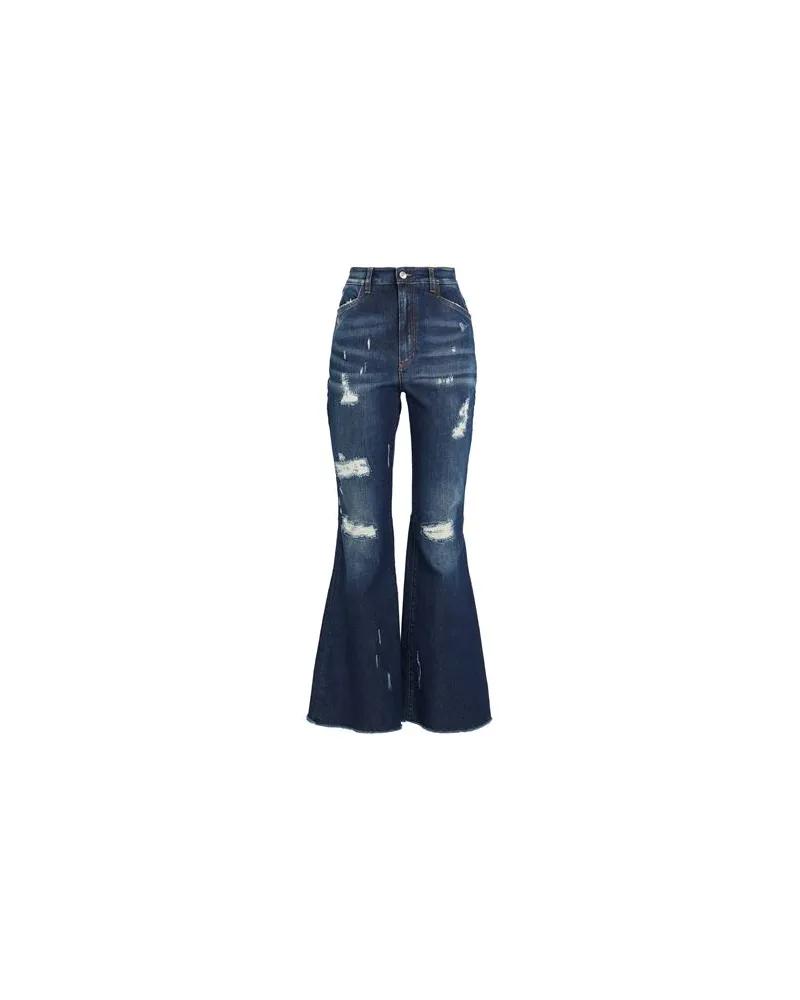 Dolce & Gabbana HOSEN & RÖCKE - Jeanshosenauf YOOX.COM Blau