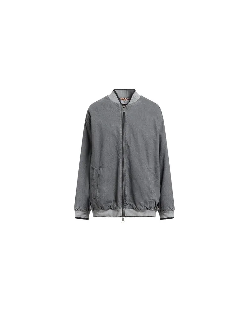 Motel JACKEN & MÄNTEL - Jeansjacken/Mäntelauf YOOX.COM Grau