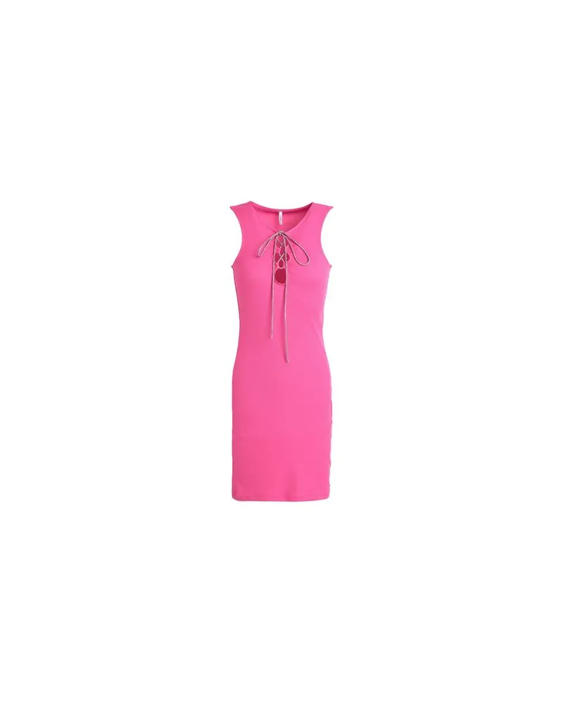 only KLEIDER - Mini-Kleiderauf YOOX.COM Fuchsia