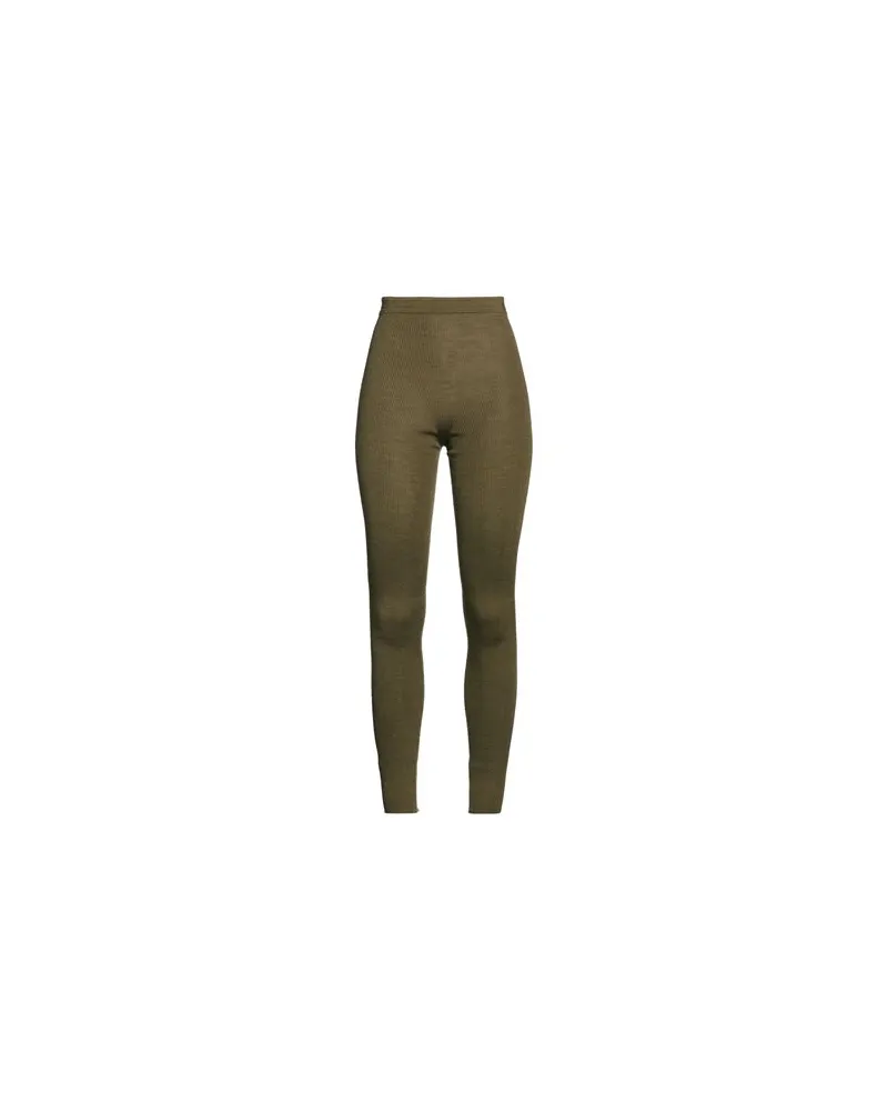 Gentryportofino HOSEN & RÖCKE - Leggingsauf YOOX.COM Militärgrün