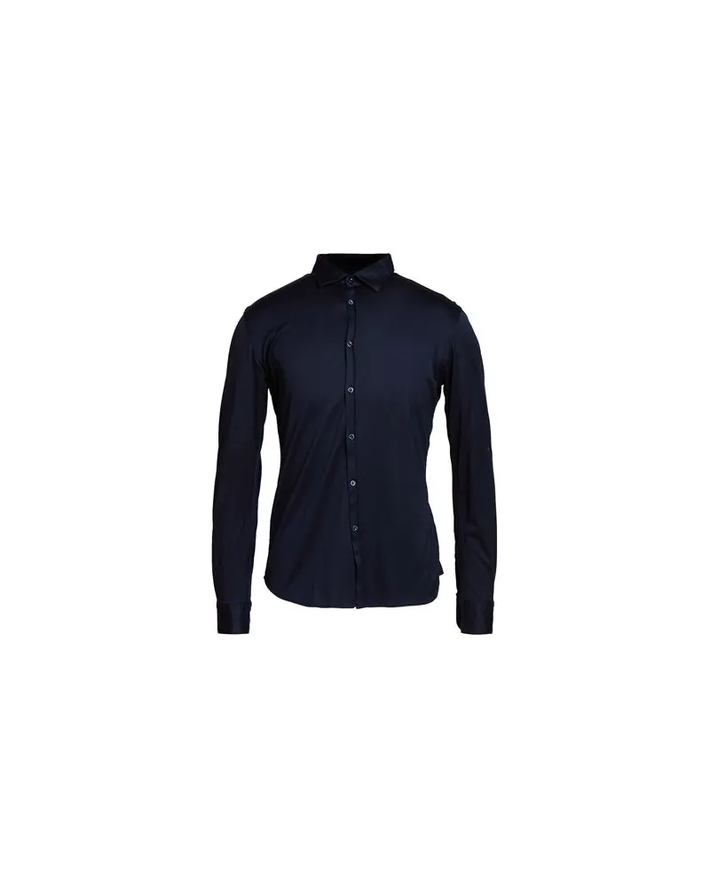 Aglini TOPS - Hemdenauf YOOX.COM Nachtblau