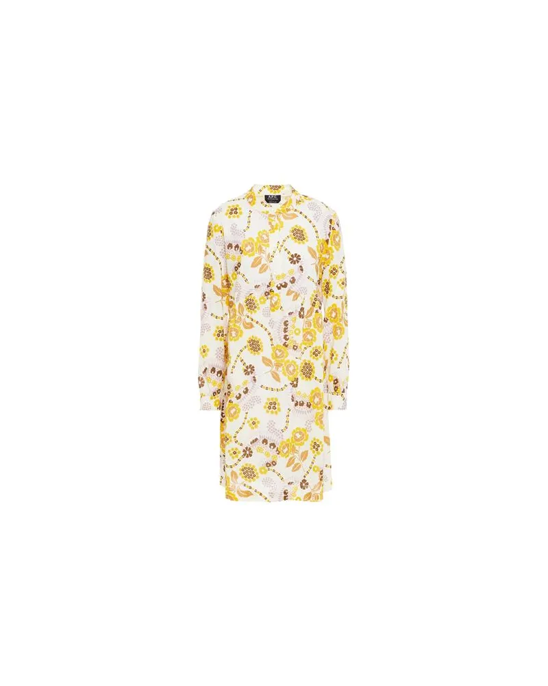 A.P.C. KLEIDER - Mini-Kleiderauf YOOX.COM Elfenbein