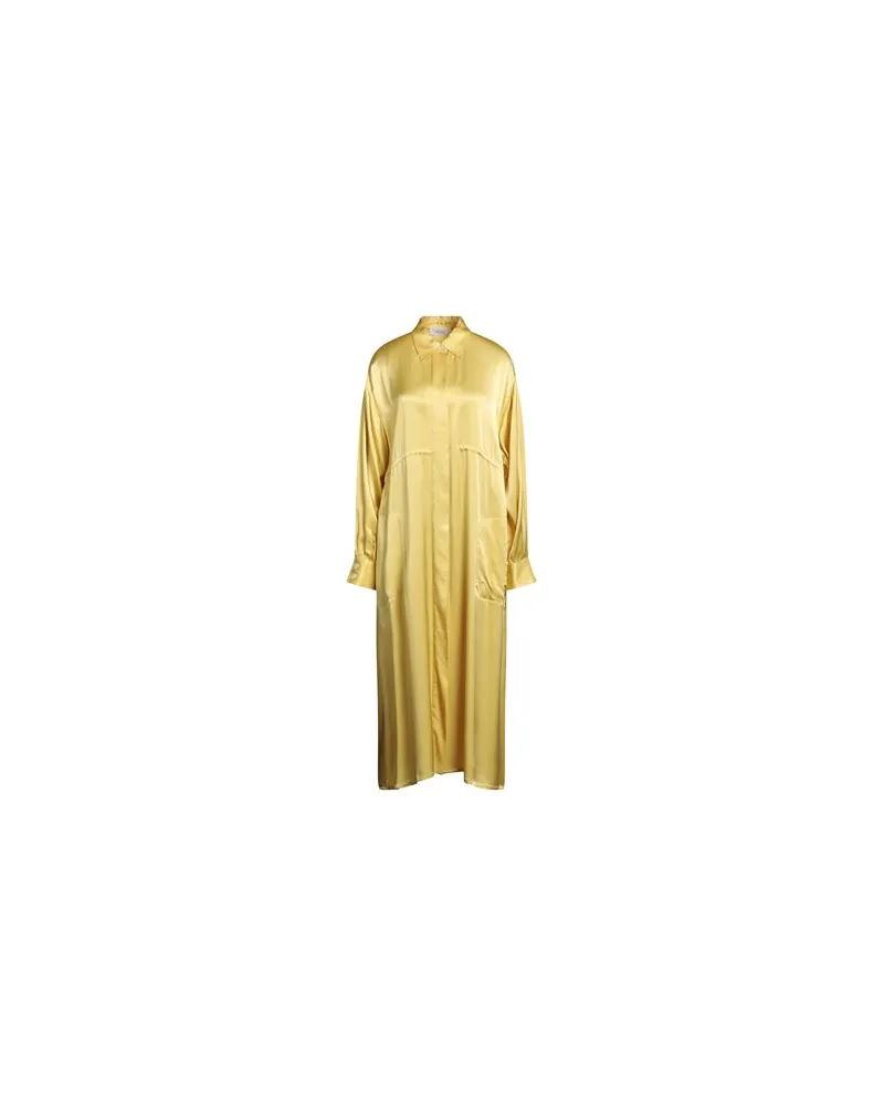 Aglini KLEIDER - Midi-Kleiderauf YOOX.COM Gelb