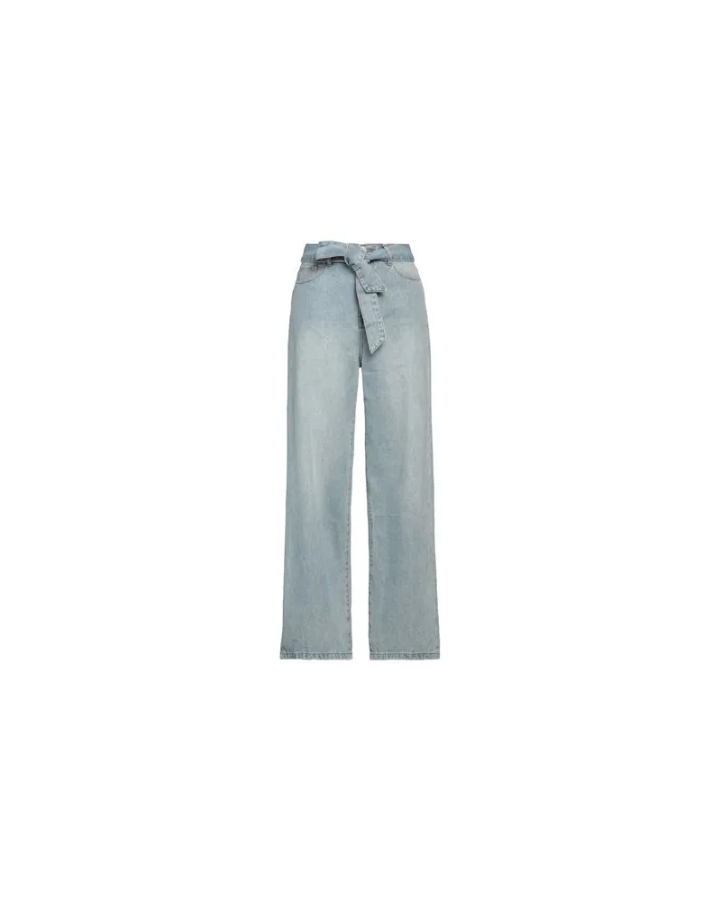 Glamorous HOSEN & RÖCKE - Jeanshosenauf YOOX.COM Blau