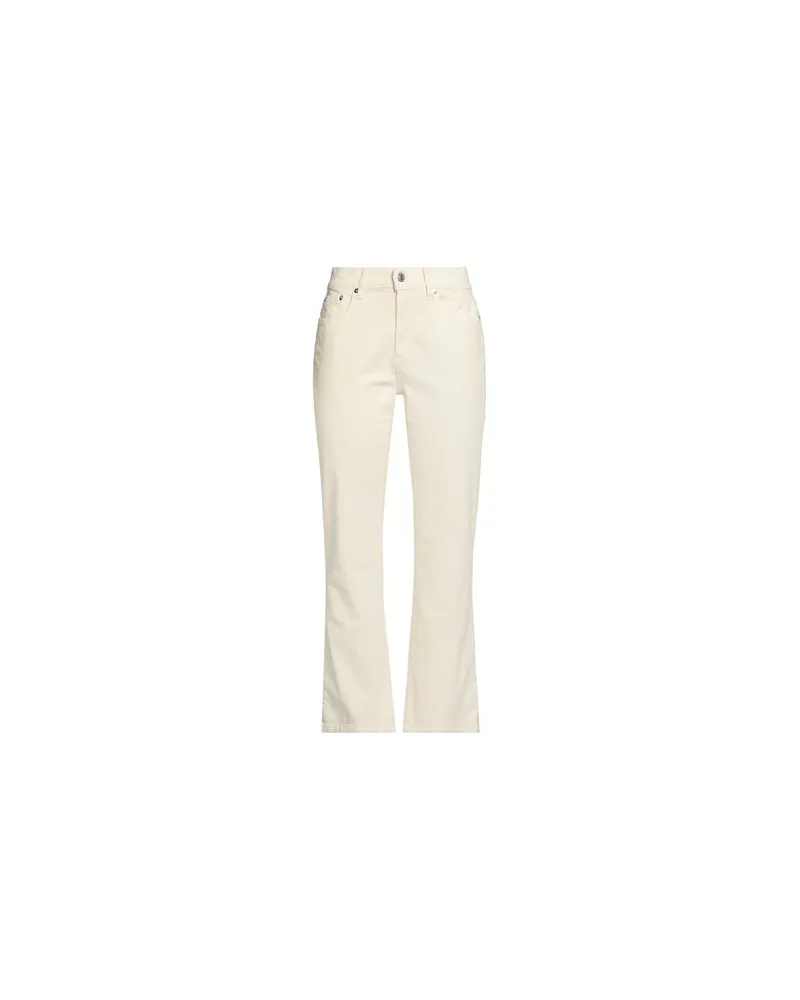 Roy Roger's HOSEN & RÖCKE - Hosenauf YOOX.COM Elfenbein