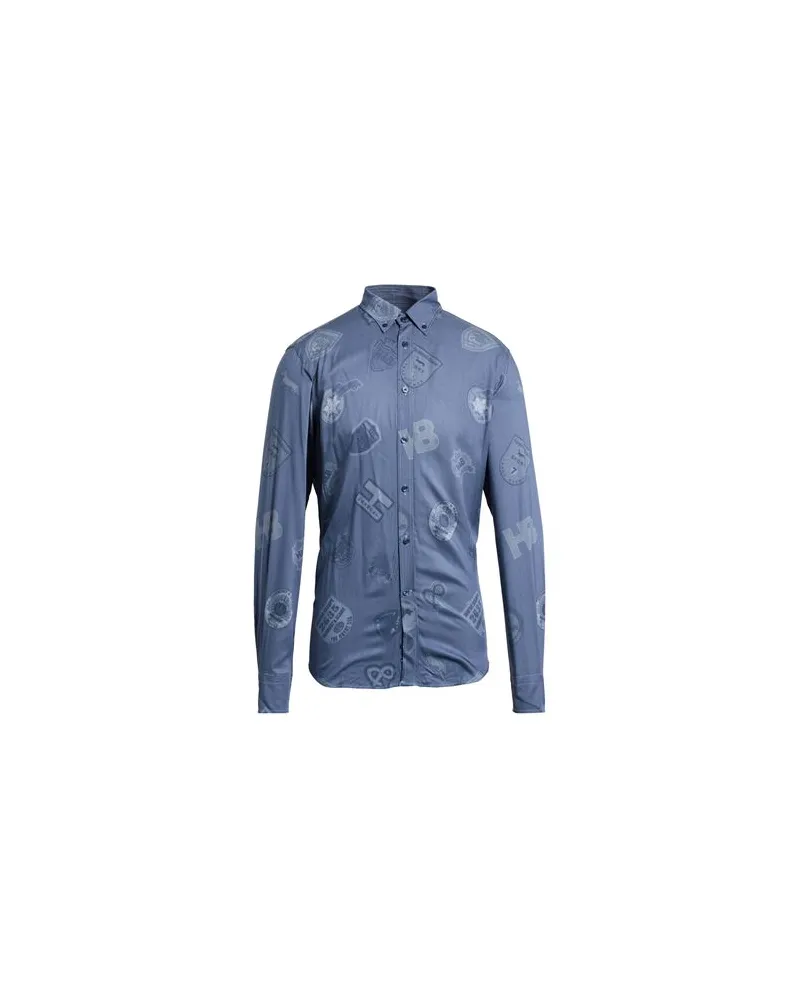 Harmont & Blaine TOPS - Hemdenauf YOOX.COM Taubenblau