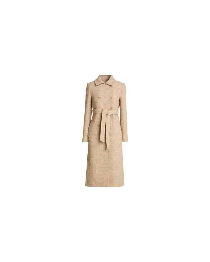 Twin-Set JACKEN & MÄNTEL - Mäntelauf YOOX.COM Beige