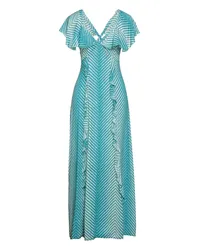 Soallure Maxi-Kleid Azurblau