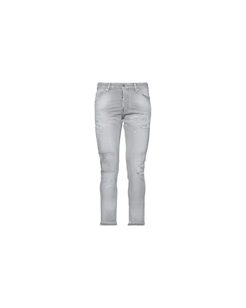 Dsquared2 HOSEN & RÖCKE - Jeanshosenauf YOOX.COM Hellgrau