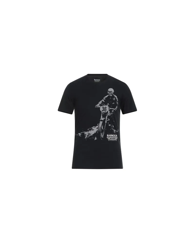 Barbour INTERNATIONAL - TOPS - T-shirtsauf YOOX.COM Schwarz