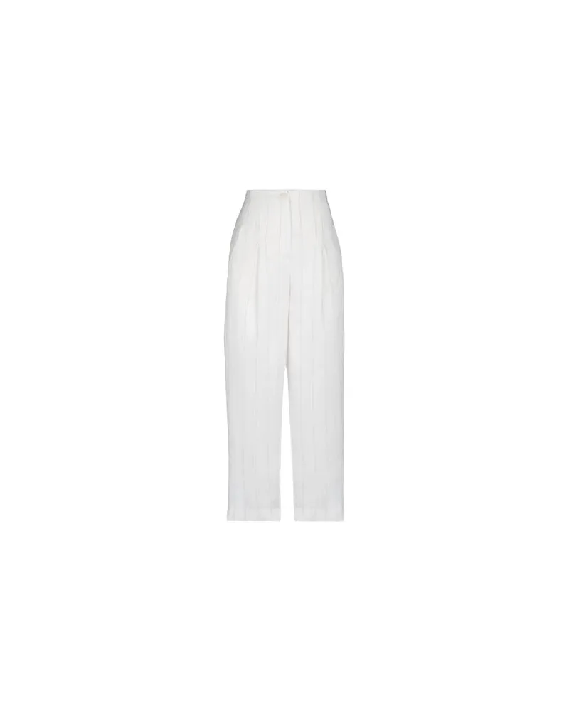 MALLONI HOSEN & RÖCKE - Hosenauf YOOX.COM Elfenbein