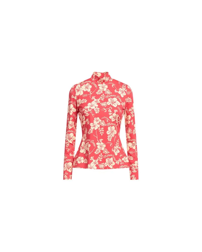 Marine Serre WHITE LINE - TOPS - T-shirtsauf YOOX.COM Rot