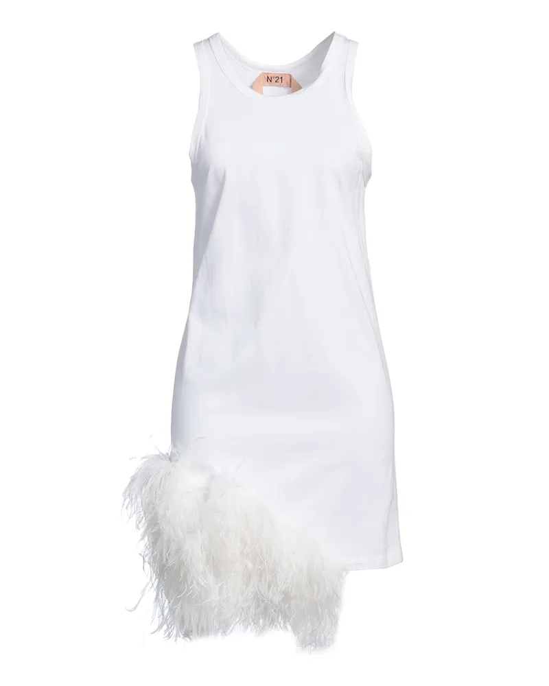 N° 21 Mini-Kleid Weiß