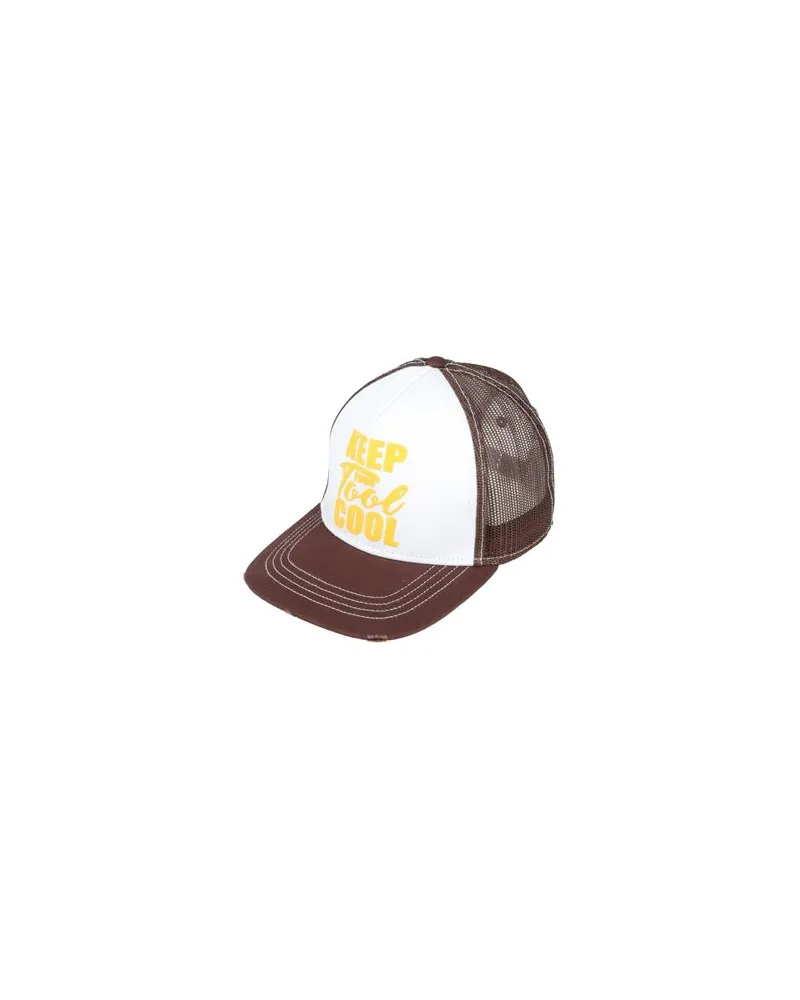 Dsquared2 ACCESSOIRES - Mützen & Hüteauf YOOX.COM Schokobraun
