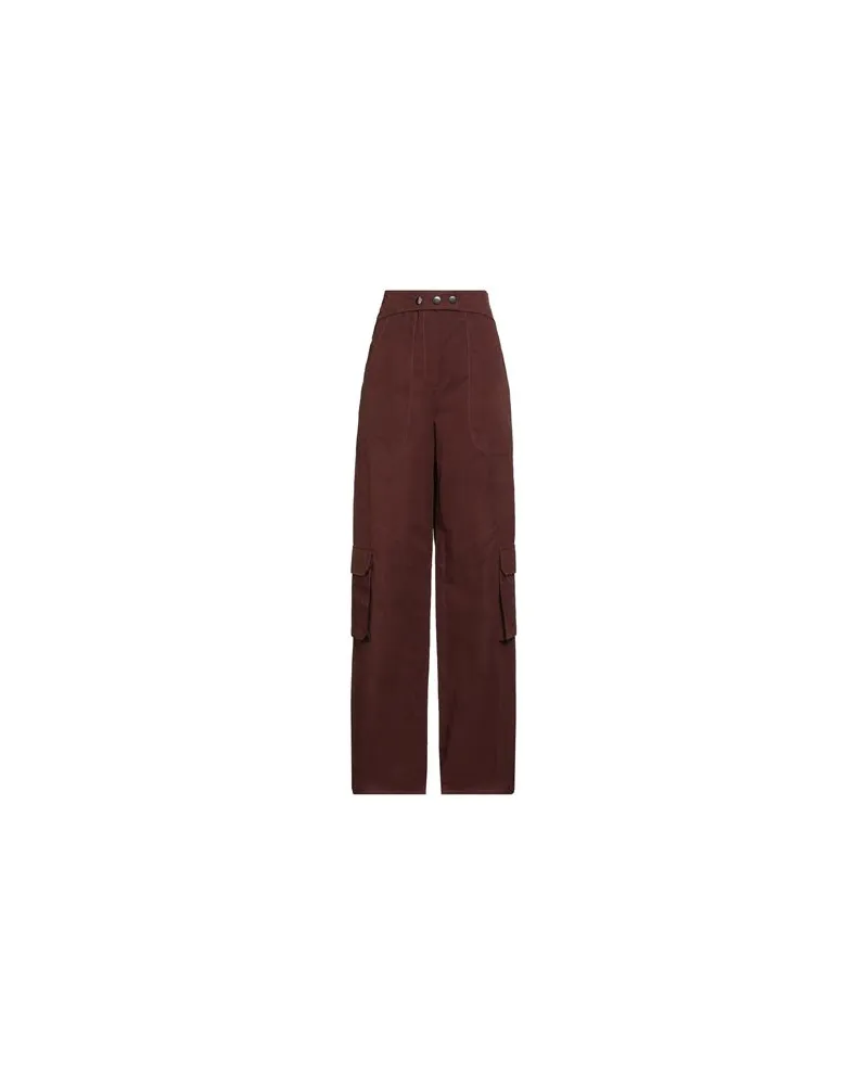 ANDAMANE HOSEN & RÖCKE - Hosenauf YOOX.COM Schokobraun