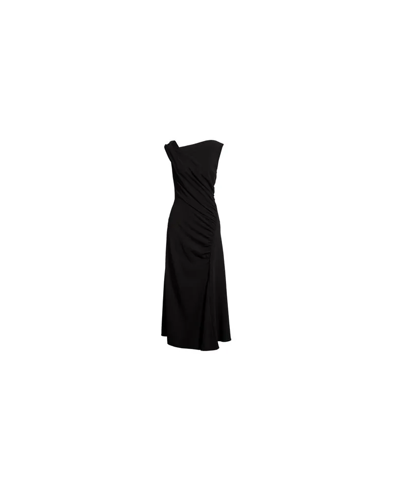 IMPERIAL KLEIDER - Maxi-Kleiderauf YOOX.COM Schwarz