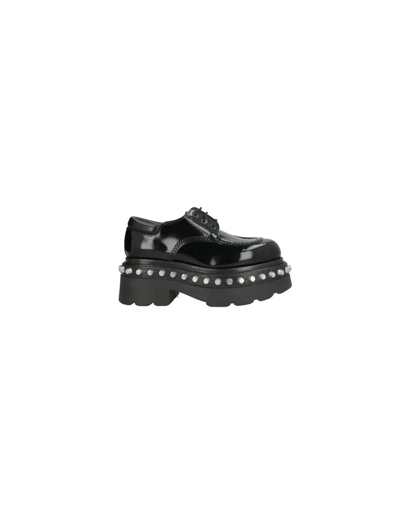 Alexander Wang SCHUHE - Schnürschuheauf YOOX.COM Schwarz