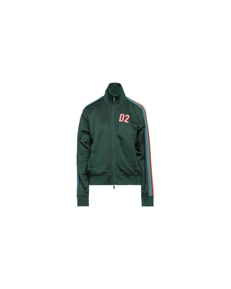 Dsquared2 TOPS - Sweatshirtsauf YOOX.COM Dunkelgrün