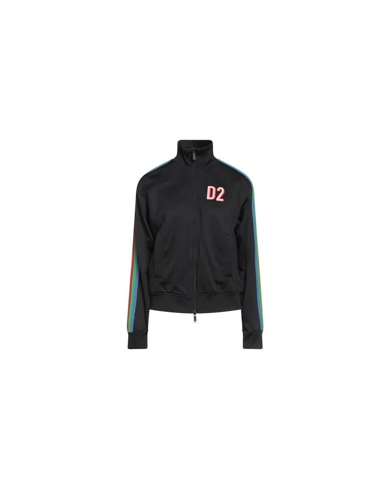 Dsquared2 TOPS - Sweatshirtsauf YOOX.COM Schwarz