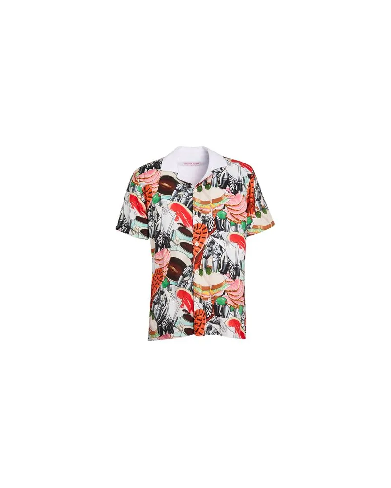 Orlebar Brown DAVID SALLE - TOPS - Hemdenauf YOOX.COM Rot