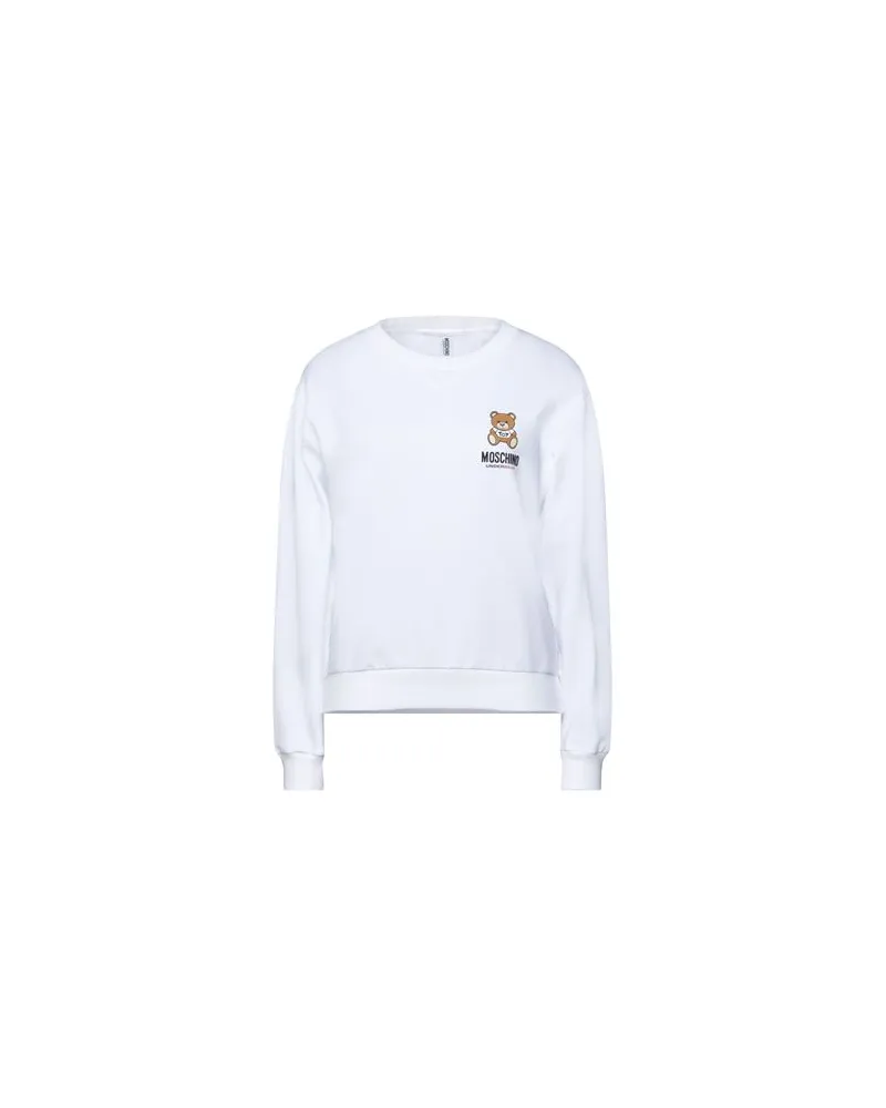 Moschino TOPS - Sweatshirtsauf YOOX.COM Weiß
