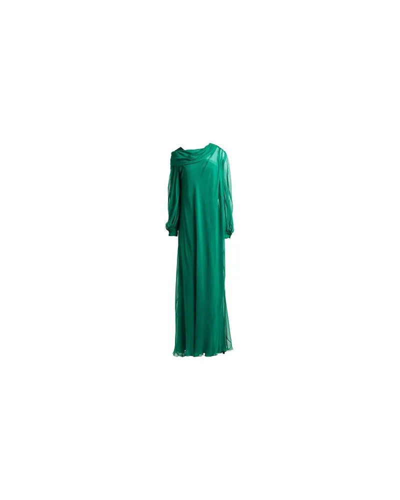 Alberta Ferretti KLEIDER - Maxi-Kleiderauf YOOX.COM Smaragdgrün