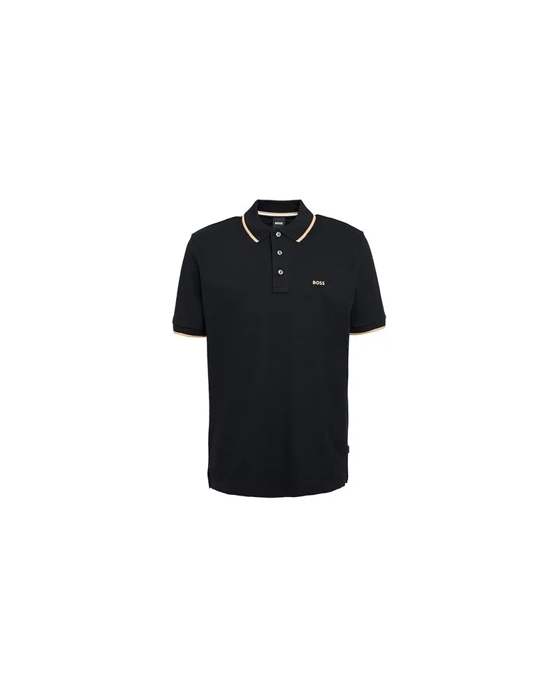 HUGO BOSS TOPS - Poloshirtsauf YOOX.COM Schwarz