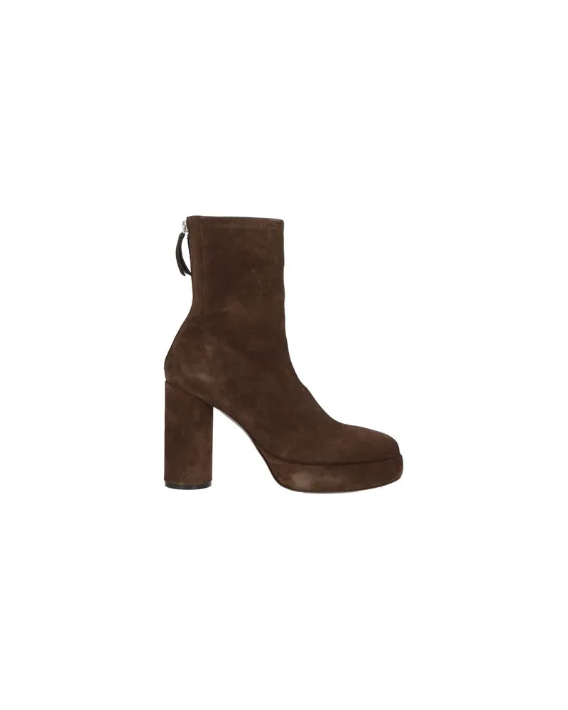 Vic Matié SCHUHE - Stiefelettenauf YOOX.COM Braun