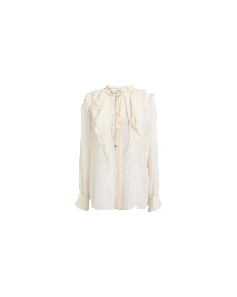 Chloé TOPS - Hemdenauf YOOX.COM Elfenbein