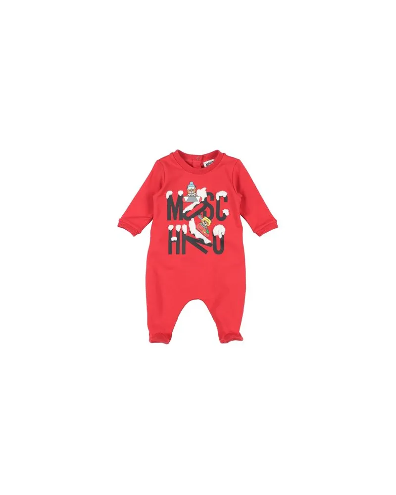 Moschino NEUGEBORENE - Babystrampler & -Latzhoseauf YOOX.COM Rot