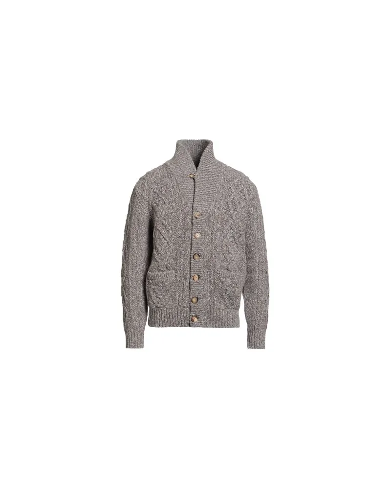 Brunello Cucinelli CASHMERE - STRICKWAREN - Strickjackenauf YOOX.COM Maulwurfsgrau