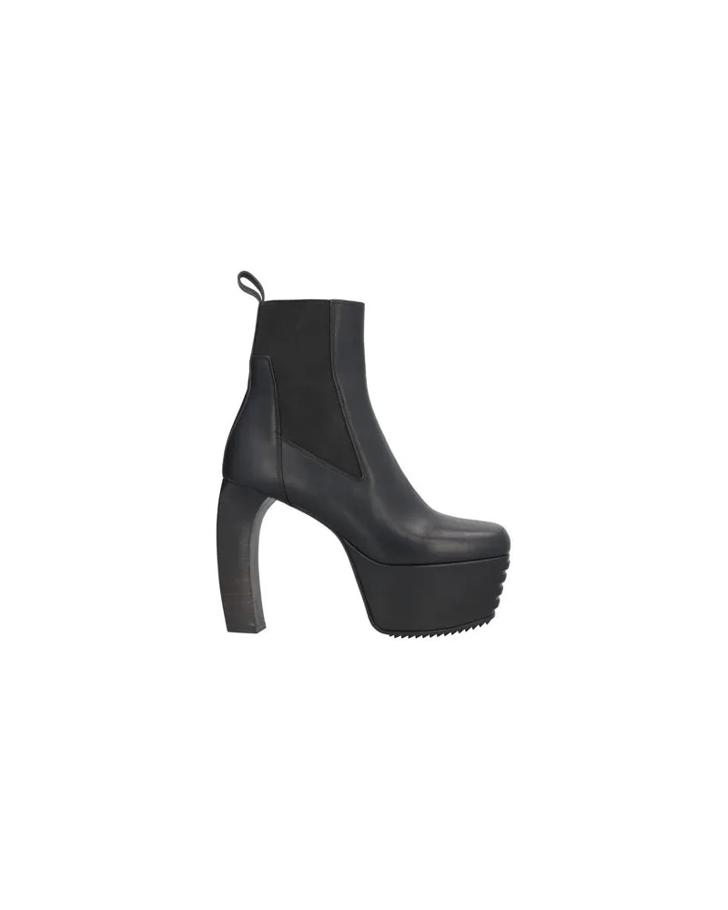 Rick Owens SCHUHE - Stiefelettenauf YOOX.COM Schwarz