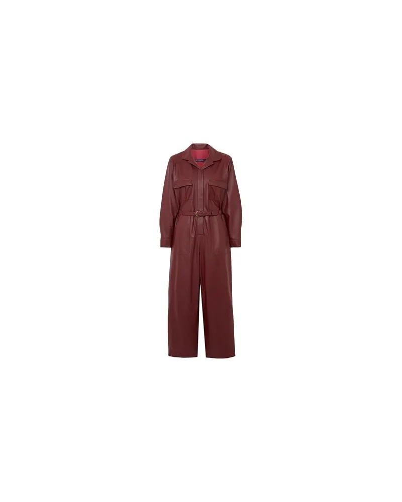 Zeynep Arcay OVERALLS - Jumpsuitsauf YOOX.COM Bordeaux