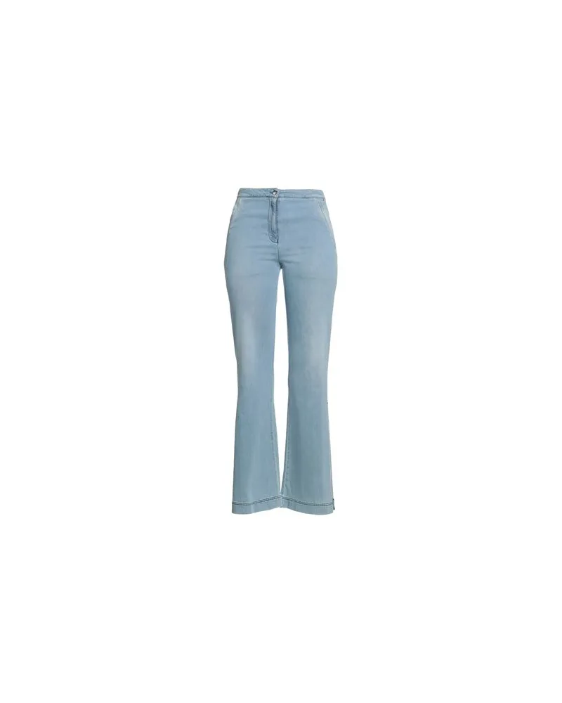 Moschino HOSEN & RÖCKE - Jeanshosenauf YOOX.COM Blau