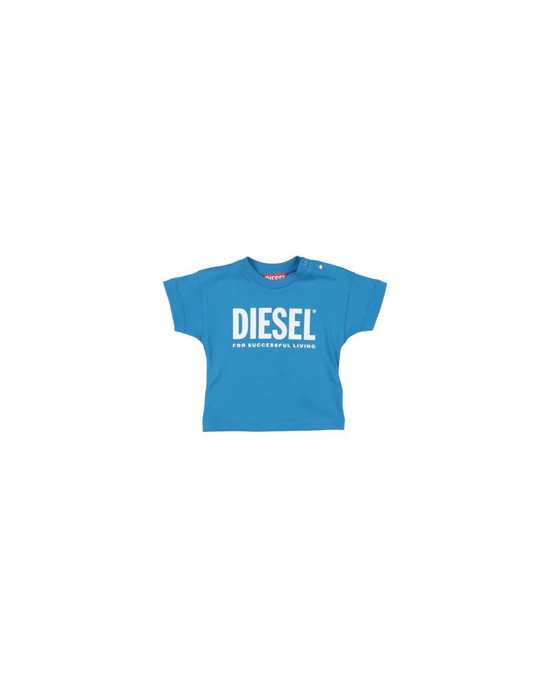 Diesel TOPS - T-shirtsauf YOOX.COM Azurblau