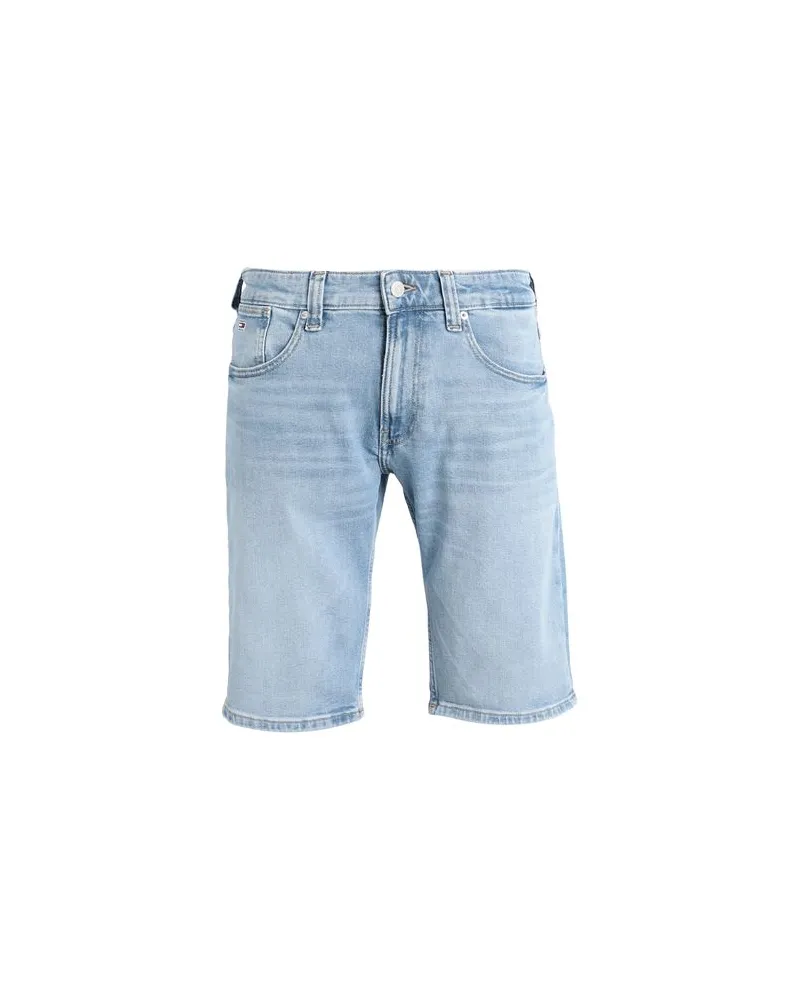 Tommy Hilfiger HOSEN & RÖCKE - Jeansshortsauf YOOX.COM Blau