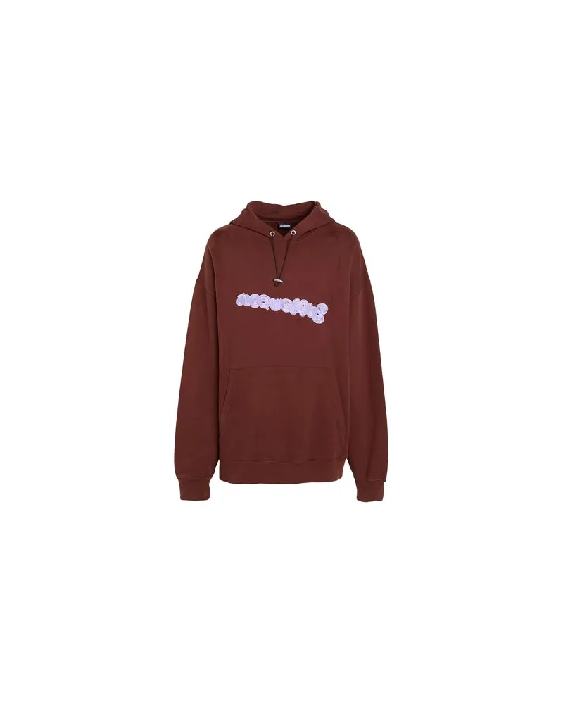 Jacquemus TOPS - Sweatshirtsauf YOOX.COM Schokobraun