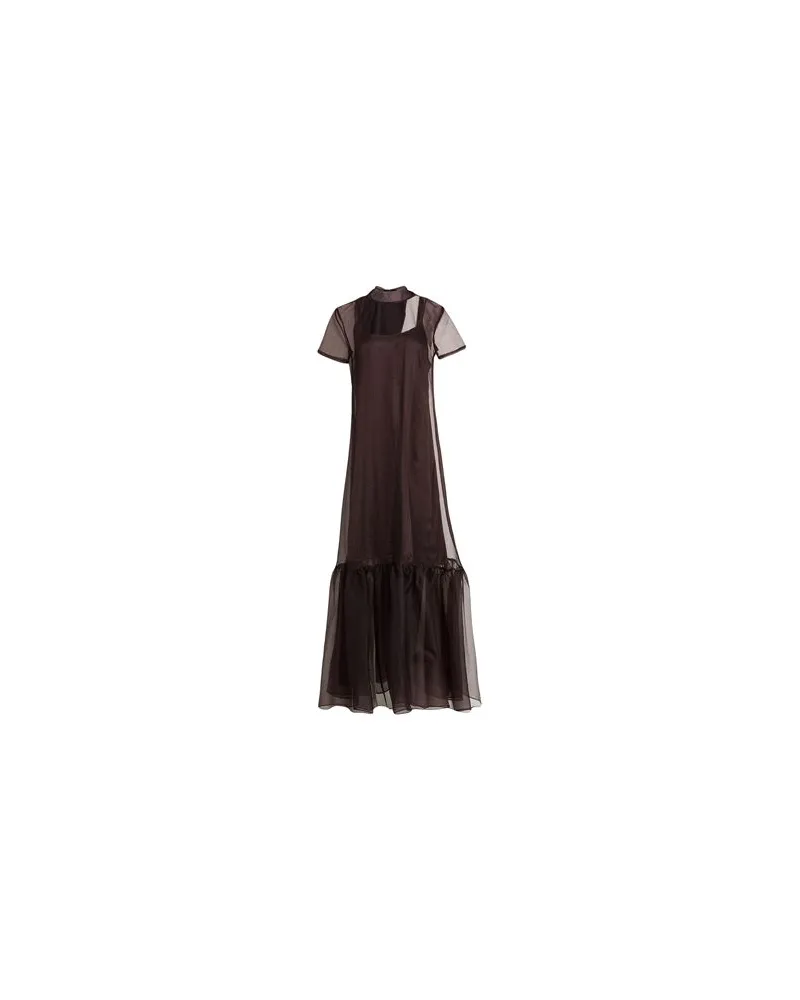 STAUD KLEIDER - Maxi-Kleiderauf YOOX.COM Braun