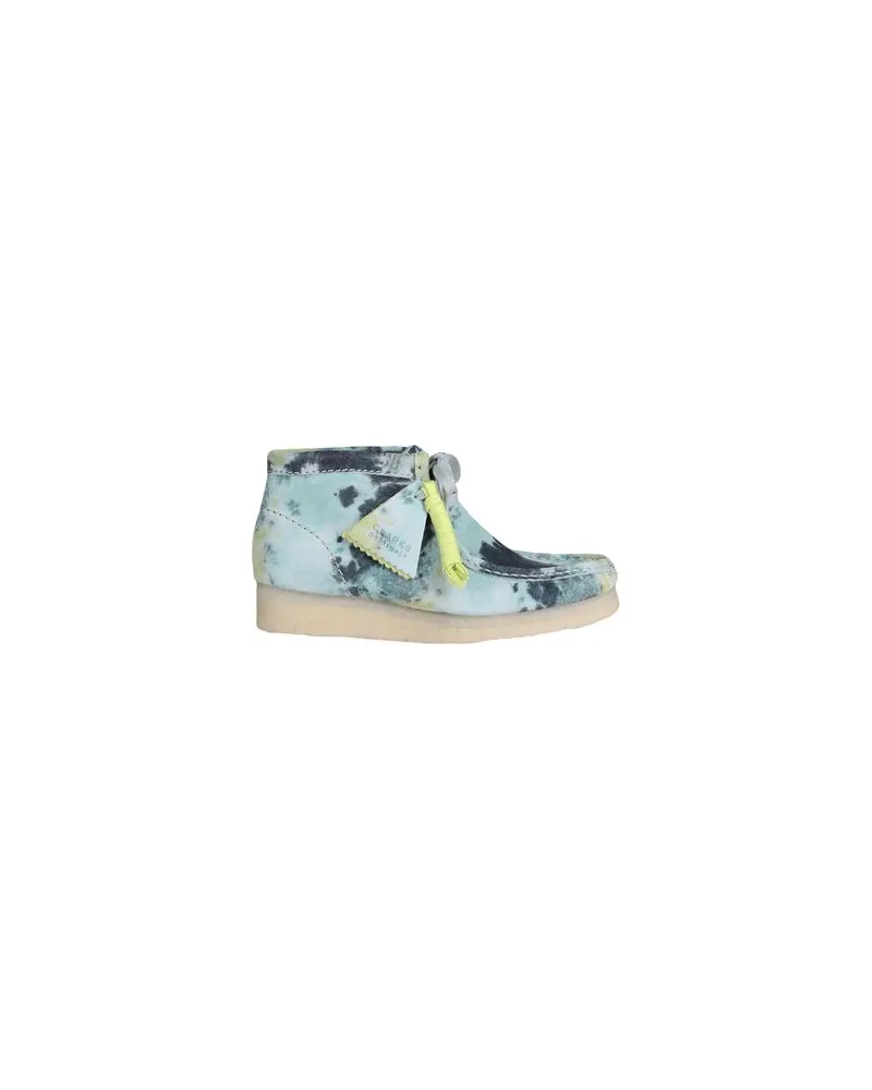 Clarks WALLABEE BOOT   - SCHUHE - Stiefelettenauf YOOX.COM Tūrkis