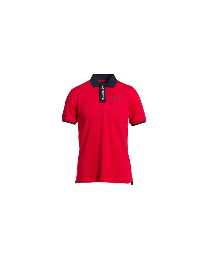 La Martina TOPS - Poloshirtsauf YOOX.COM Rot