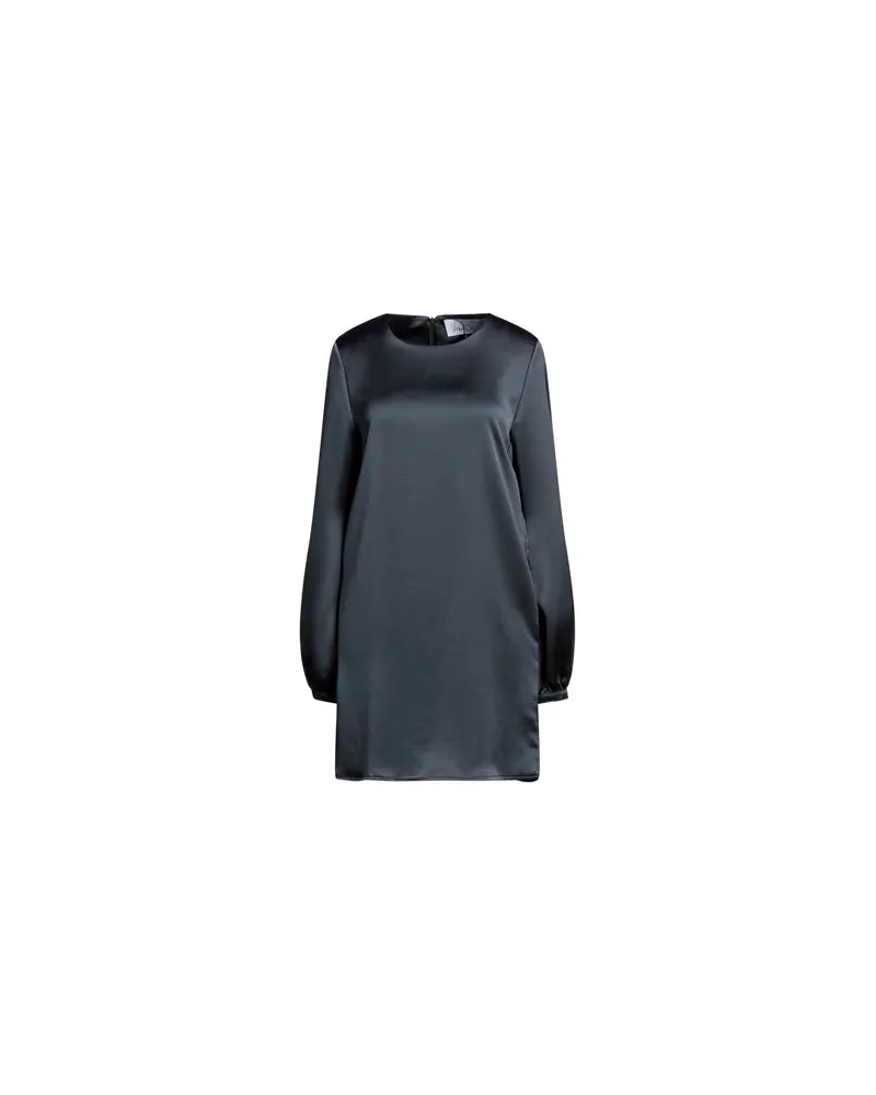 VIRNA DRÒ KLEIDER - Mini-Kleiderauf YOOX.COM Blei