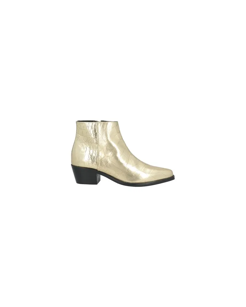 Twin-Set SCHUHE - Stiefelettenauf YOOX.COM Gold