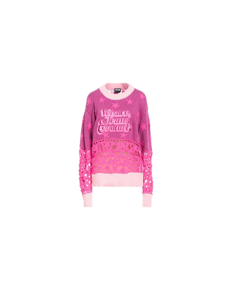Versace Jeans STRICKWAREN - Pulloverauf YOOX.COM Violett