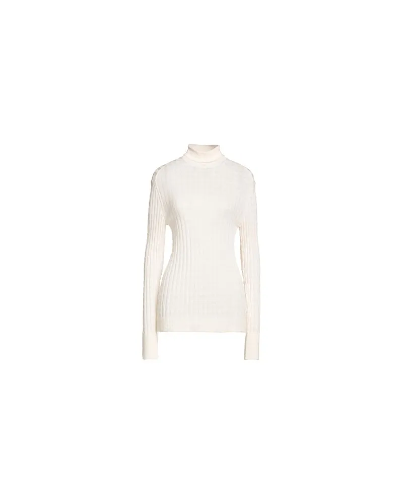 ALYSI STRICKWAREN - Rollkragenpulloverauf YOOX.COM Elfenbein