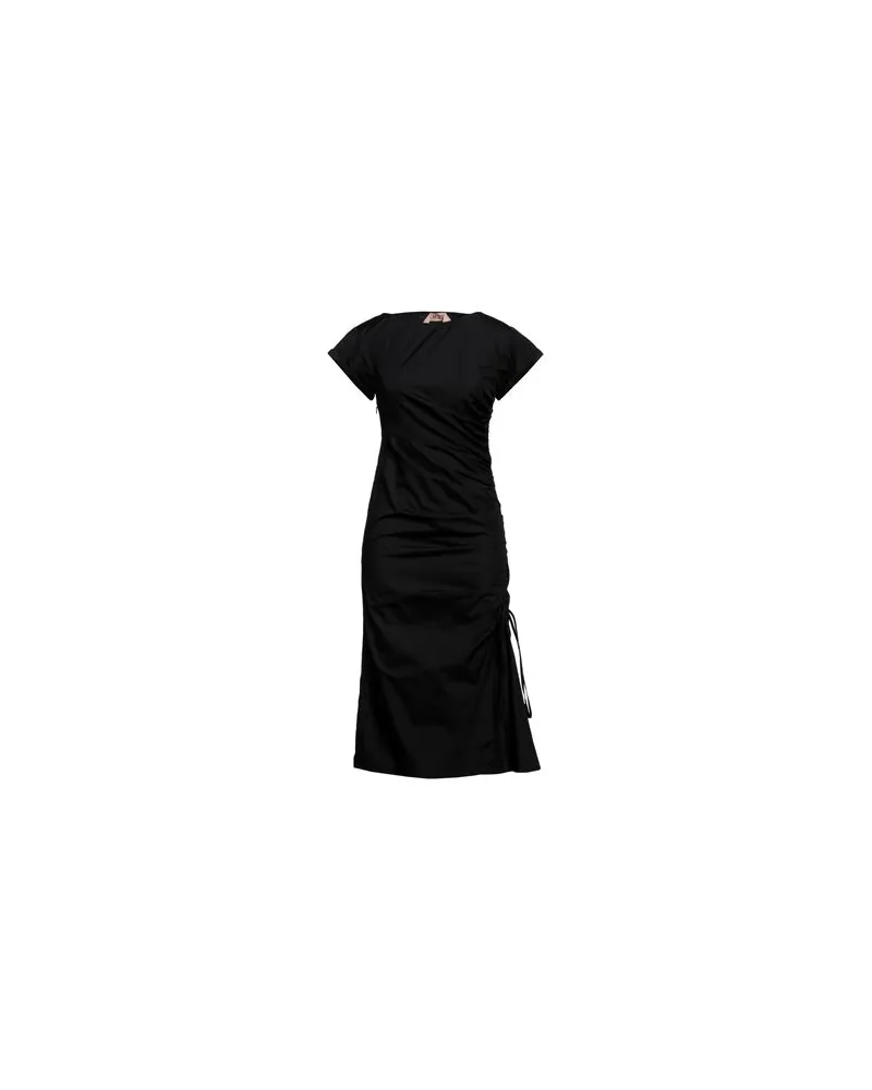 N° 21 KLEIDER - Midi-Kleiderauf YOOX.COM Schwarz