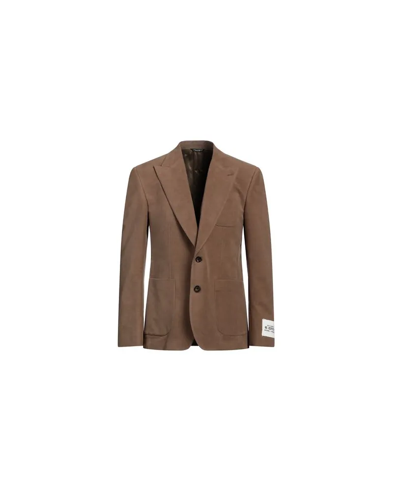 Dolce & Gabbana ANZÜGE und CO-ORDS - Blazersauf YOOX.COM Kamel