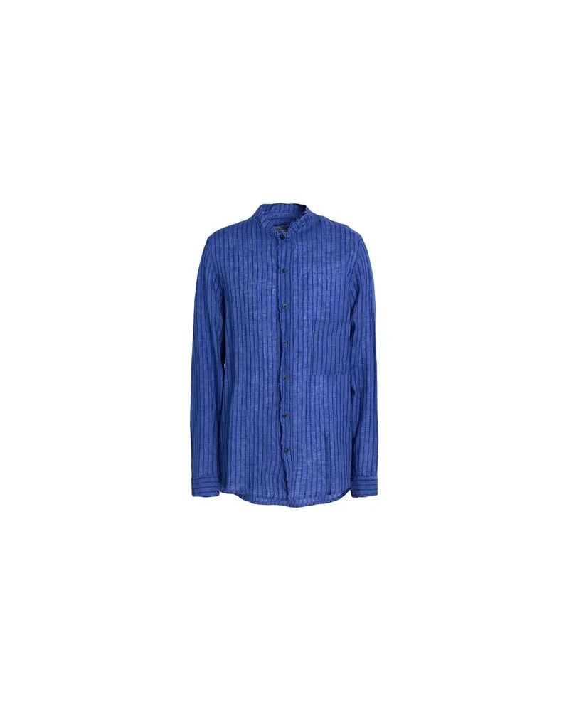 BY WALID TOPS - Hemdenauf YOOX.COM Blau
