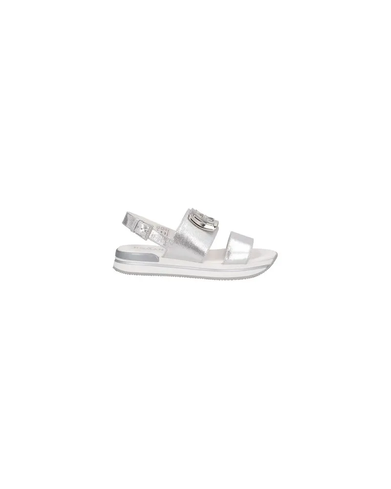 Hogan SCHUHE - Sandalenauf YOOX.COM Silber